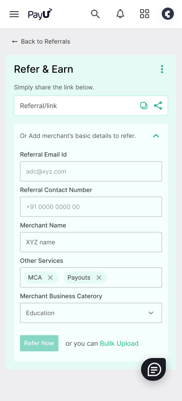 PayU Partners – Refer & Earn